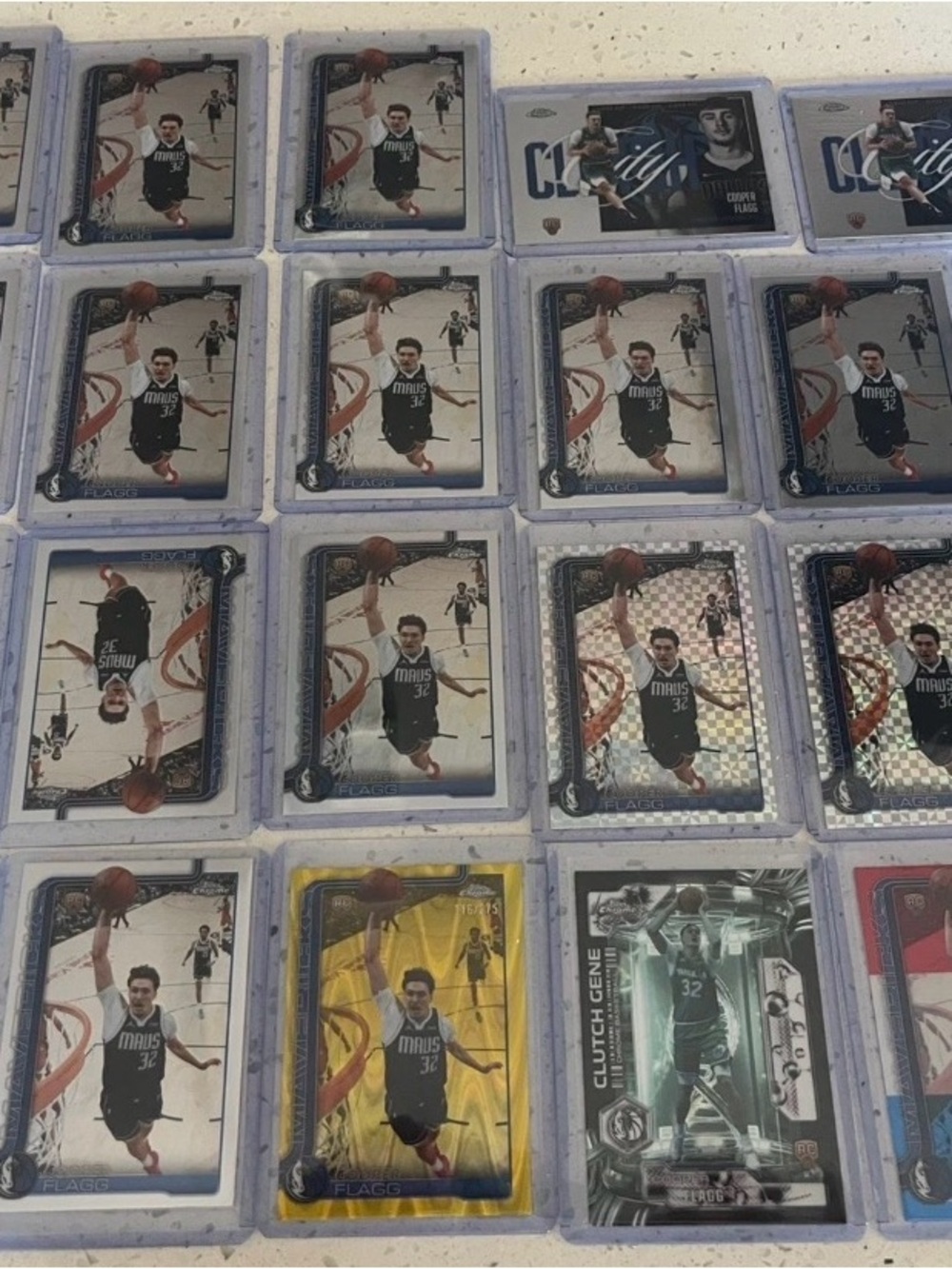 Topps Chrome Cooper Flagg Guaranteed Raw/Graded Rookie/Auto/Slabs/Patches Etc